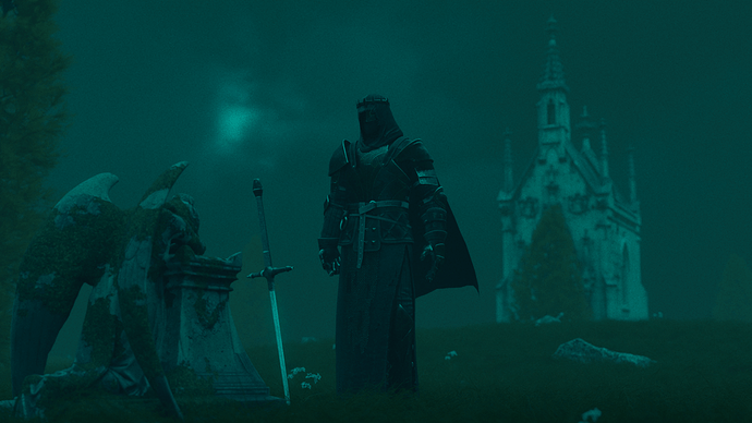 Knight Scene W.I.P - Works in Progress - Blender Artists Community