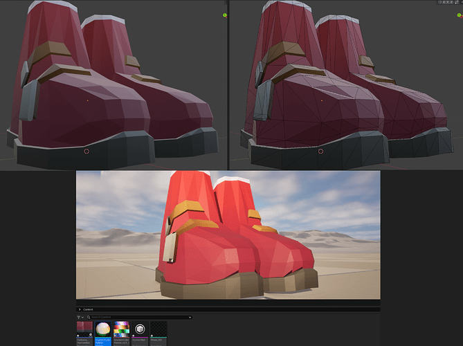 Some Faces Not Appearing After Exporting To Unreal (not normals issue ...