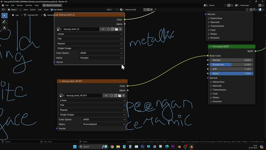 While mixing shaders, one is getting diminished or say faded. how to ...