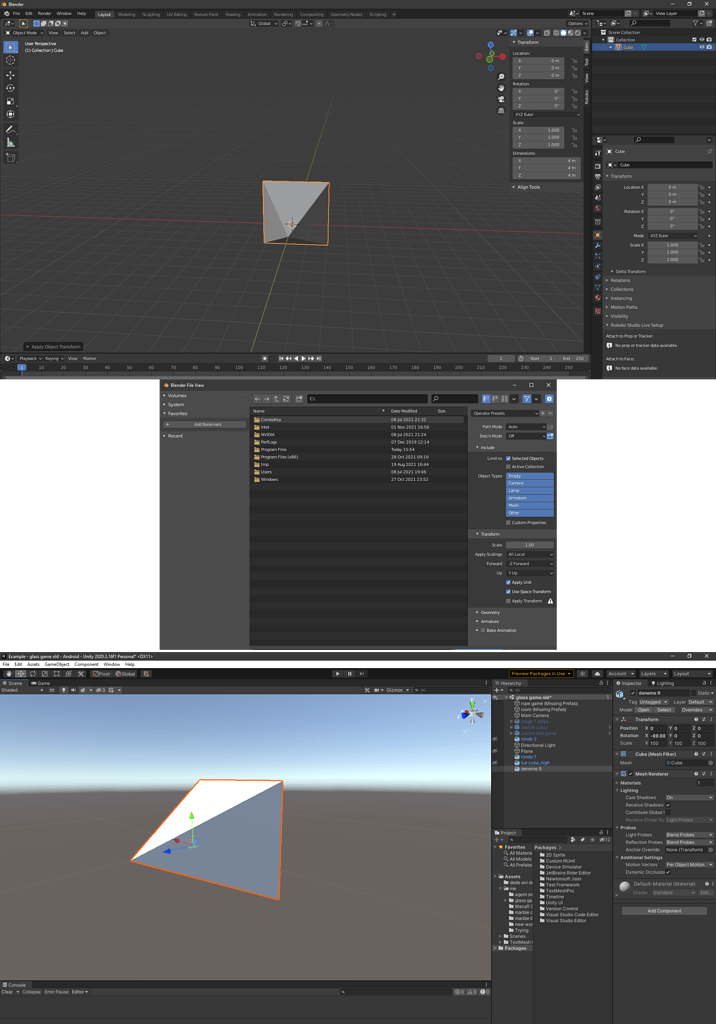 FBX Export Problem - Technical Support - Blender Artists Community