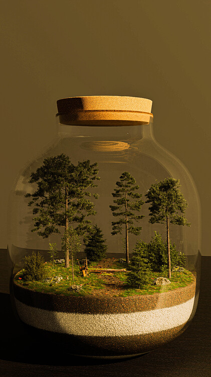 Terrarium Finished Projects Blender Artists Community