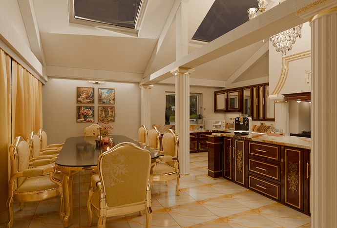 modern & victorian kitchen 6