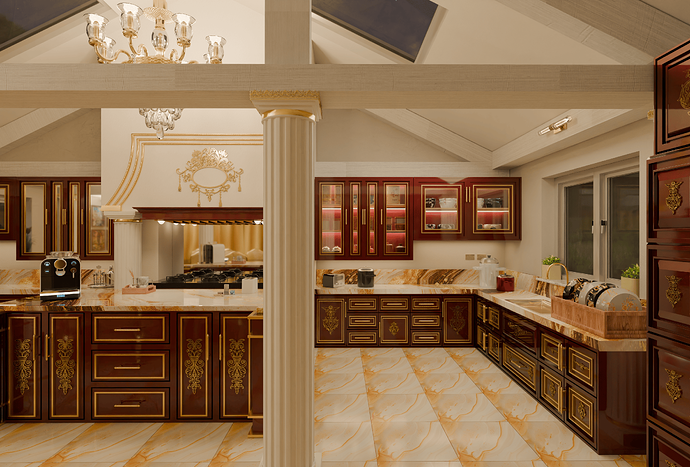 modern & victorian kitchen 3