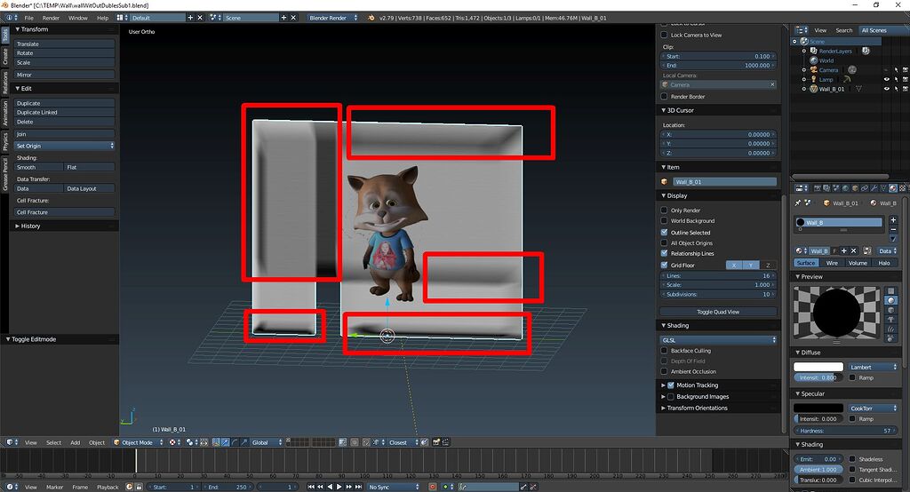 Shadows on the wall. GLSL - Lighting and Rendering - Blender Artists ...