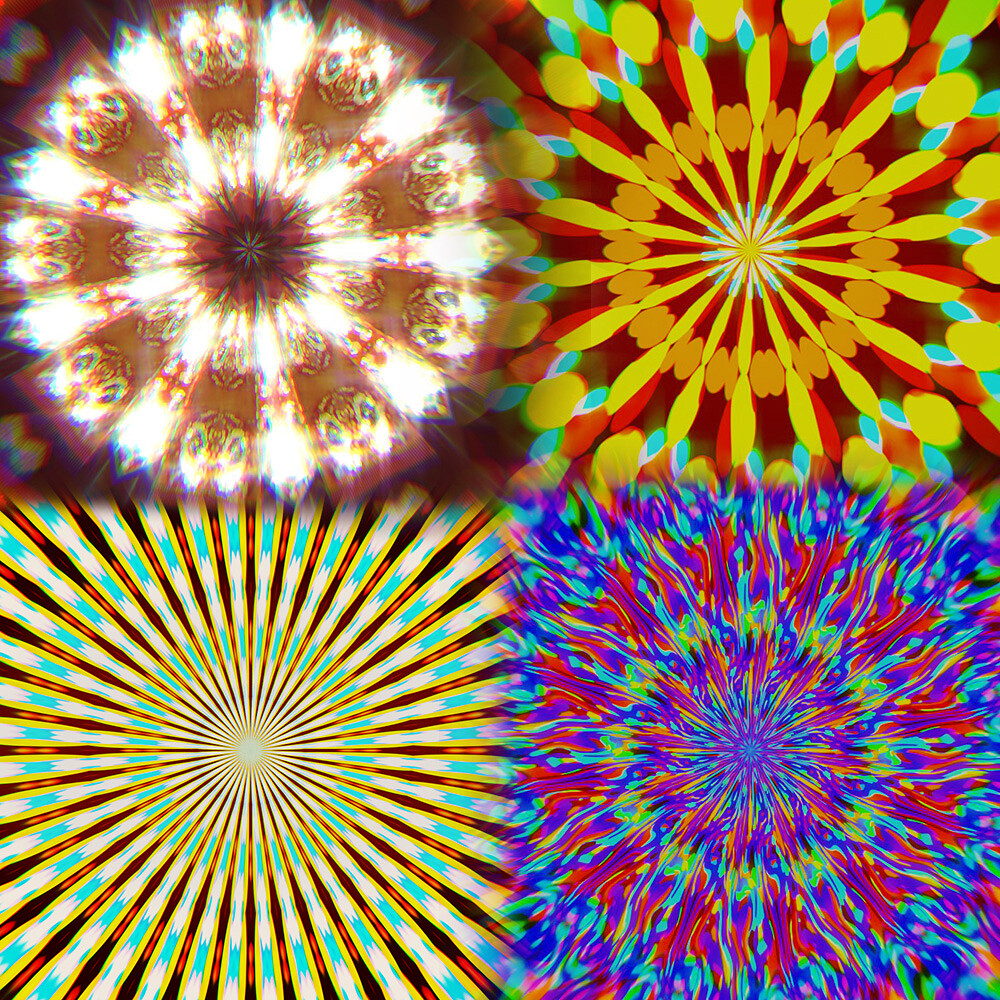 Animated Kaleidoscope Collection /// a flash of colours in your life ...