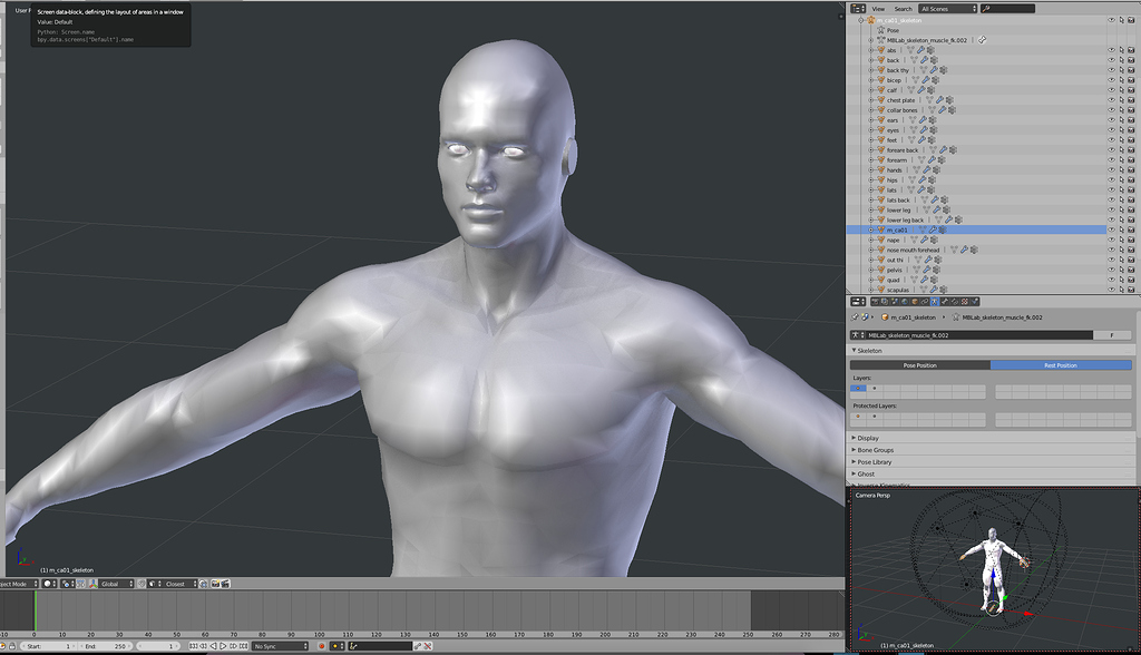 Pose position deforms mesh before moving bones - Animation and Rigging ...