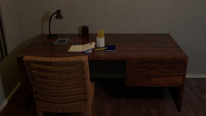 My desk