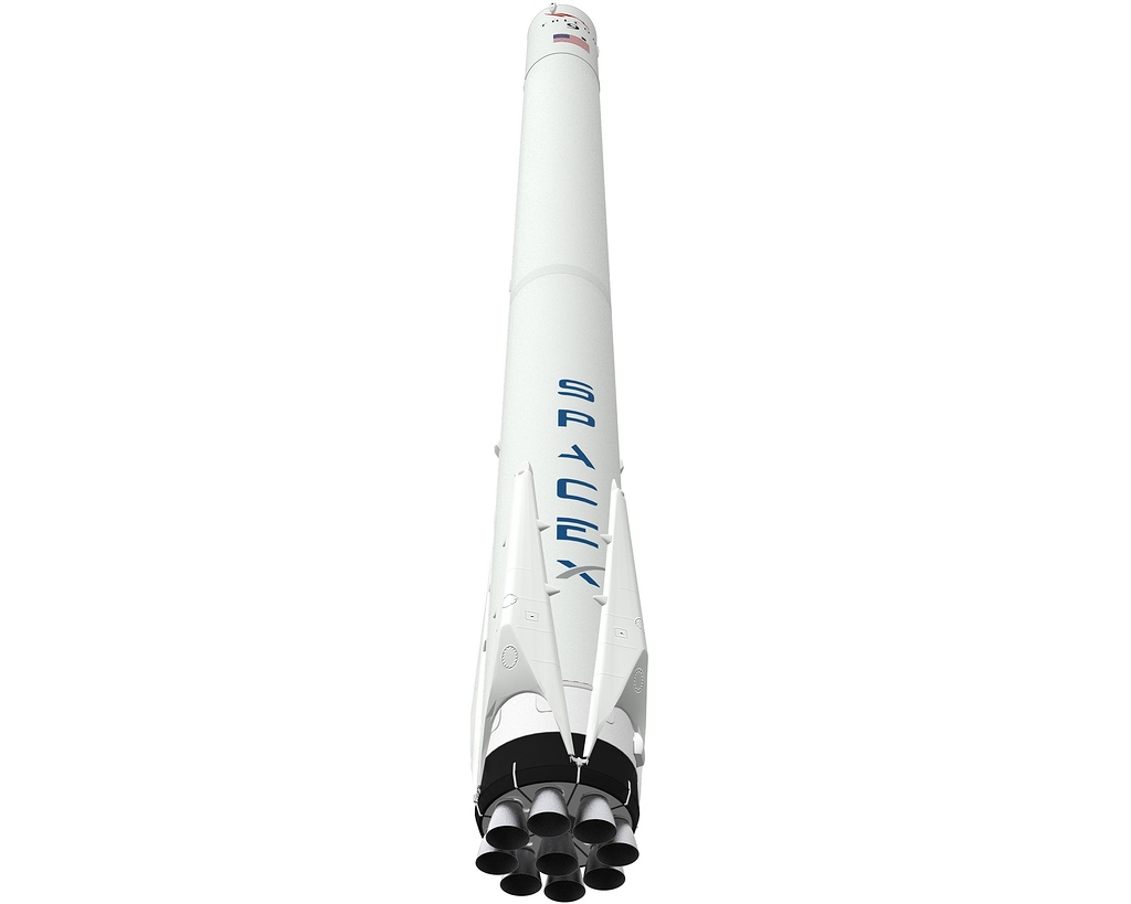 SpaceX Falcon 9 1.2 (or Full Thrust) - Works in Progress - Blender