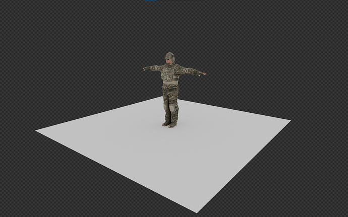 US Modern Soldier 3D Model-4K Textures - Finished Projects - Blender ...