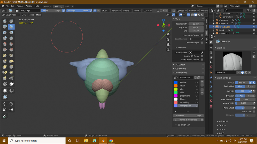 Help! Sculpting Bug - Modeling - Blender Artists Community
