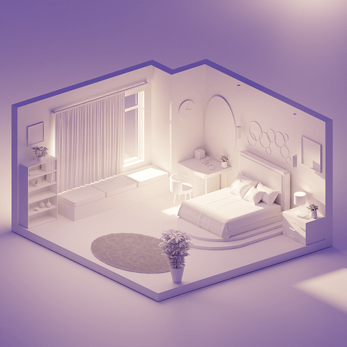 bedroom white