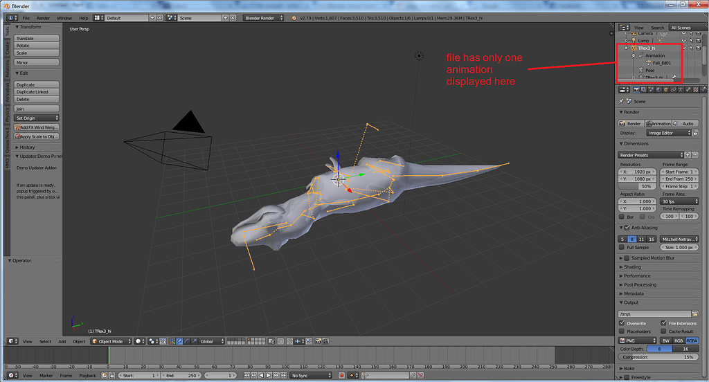 Animation Export - Animation And Rigging - Blender Artists Community