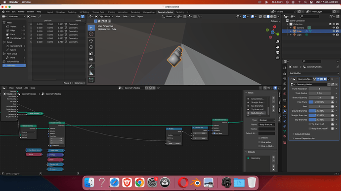 Cannot capture radius of curve with capture attribute node in Blender 3 ...