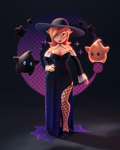 Gothic Rosalina - Camera 001- LR