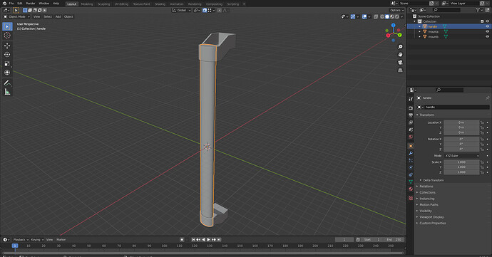Applying transform (scale) resets objects scale - Modeling - Blender ...