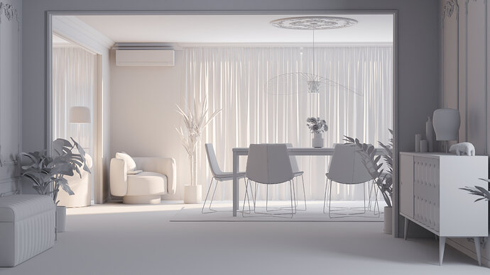 sorneguer.art_Flat.Barcelona.Clay.Renders_02