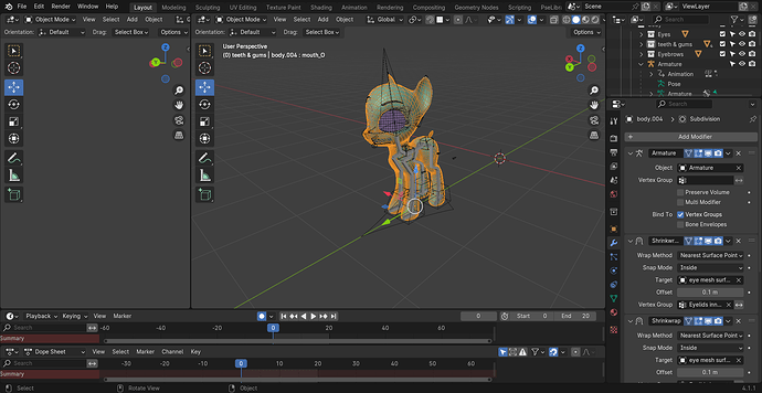 mesh_flying_around_shrinkwrap