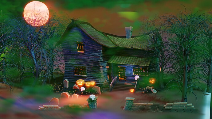 Early Halloween Haunted