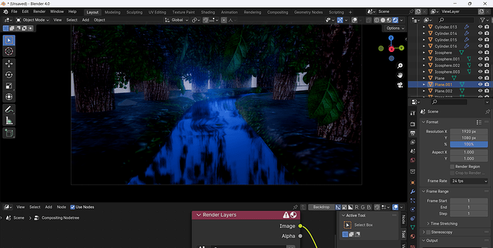 Forest with a river, rendered in EEVEE - Finished Projects - Blender ...