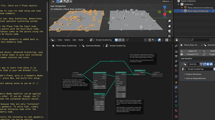 Suggestion For A Beginner Learning Geometry Nodes - Tutorials, Tips And ...