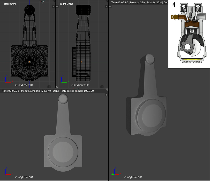 3D product animation(s) for mechanical engineer Paid Work Blender