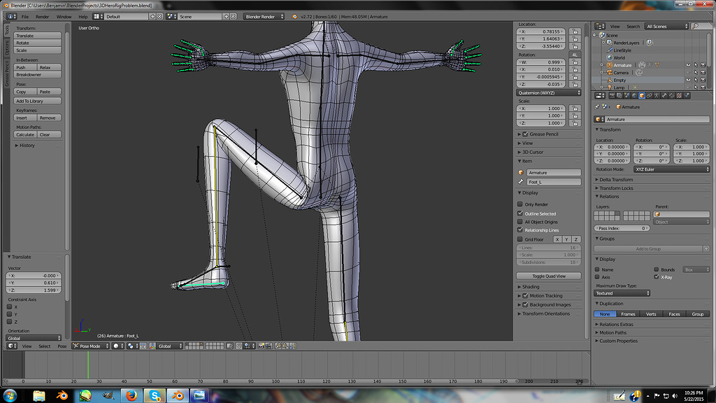 Bad Mesh Deform when Moving Bones in Pose Mode - Animation and Rigging ...