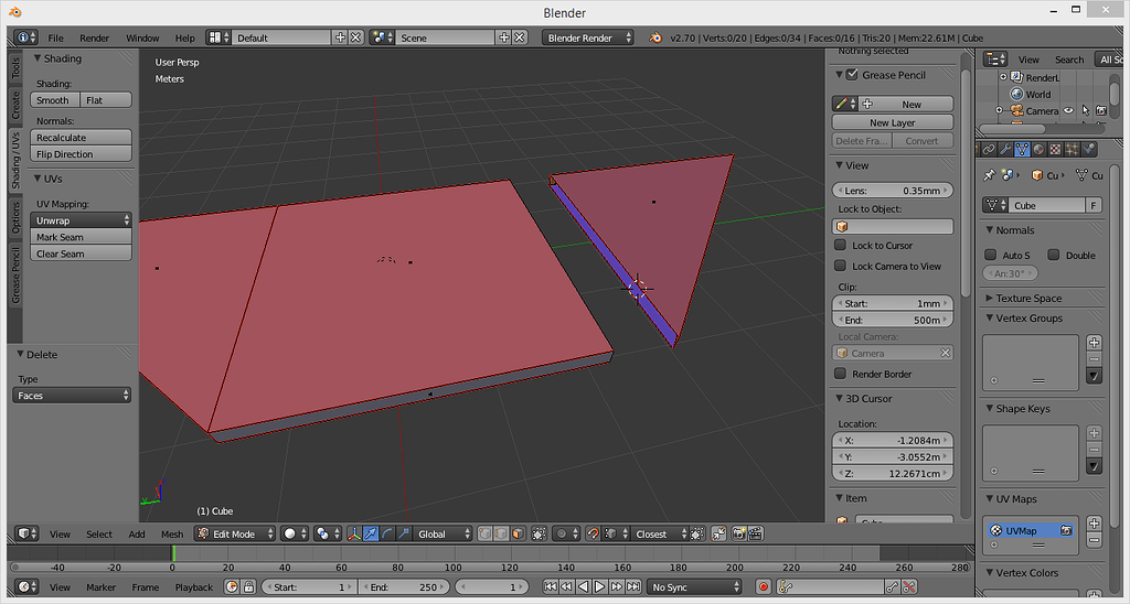Merging In Edit Mode - Modeling - Blender Artists Community