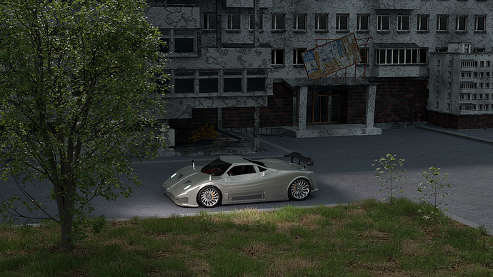 Pagani Concept Abandoned City