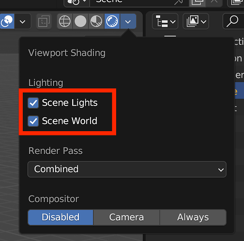 Process Viewport Light Viewport light is so much brighter than in render - Lighting and ...