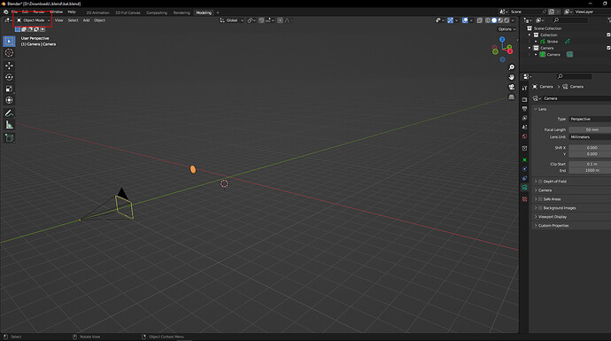 How to set the camera with and height - Basics & Interface - Blender ...