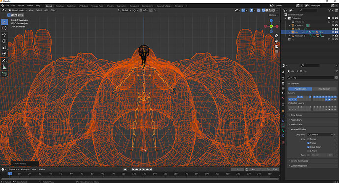 Mesh Falls Off Rig When Appling Automatic Weights - Animation And ...