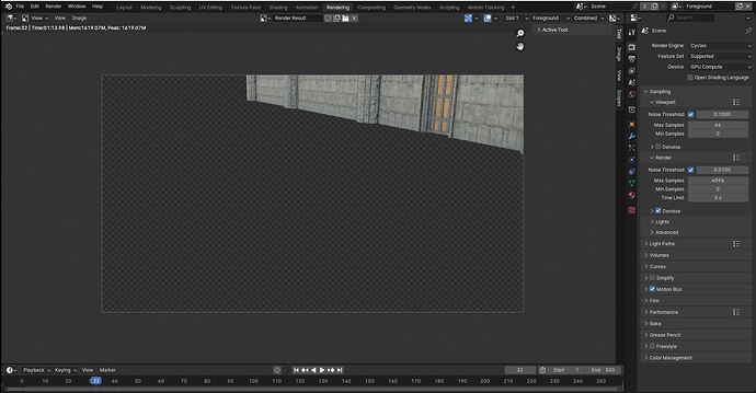 Rendering Slot 1