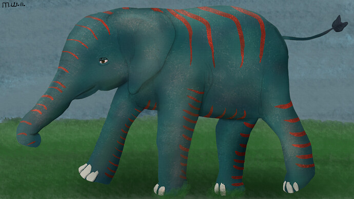Colorfull Elephant