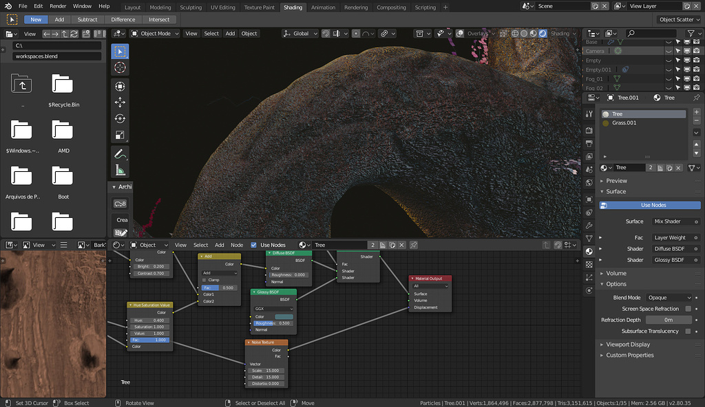 Problem in the viewport rendering - EEVEE ( Particles ) - Technical ...
