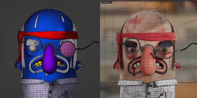 The office guy_wip_BLENDER