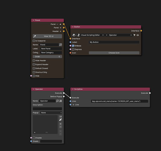On Screen Buttons Addon with Serpens - Python Support - Blender Artists ...