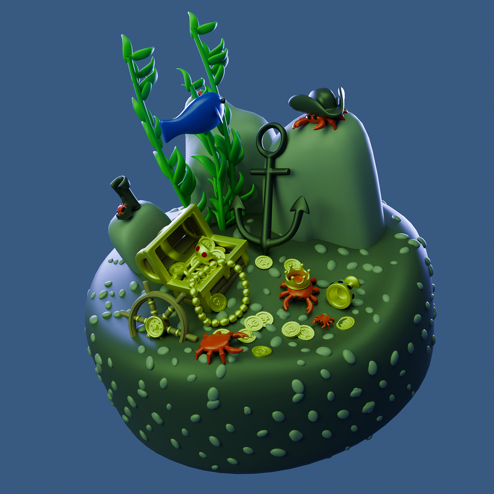 Bottle o' Rum - Finished Projects - Blender Artists Community