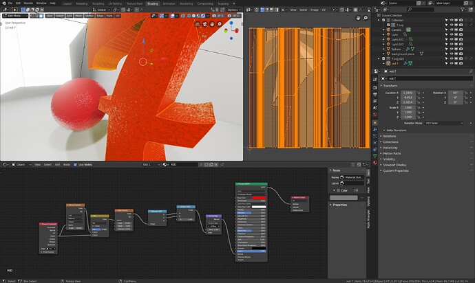 Same material, Different object, Different result - Materials and ...