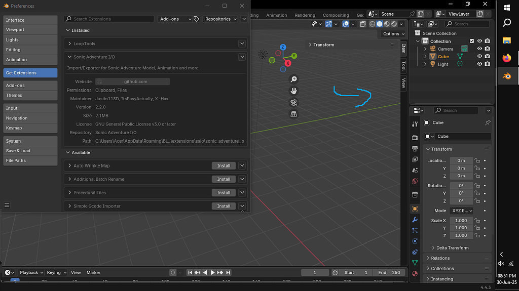 SAIO plug in stopped working - Other Software - Blender Artists Community