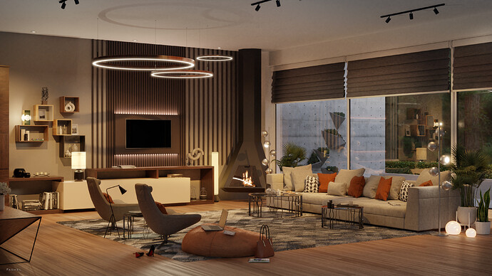 Modern winter Cozy Mood interior_2-3-2022