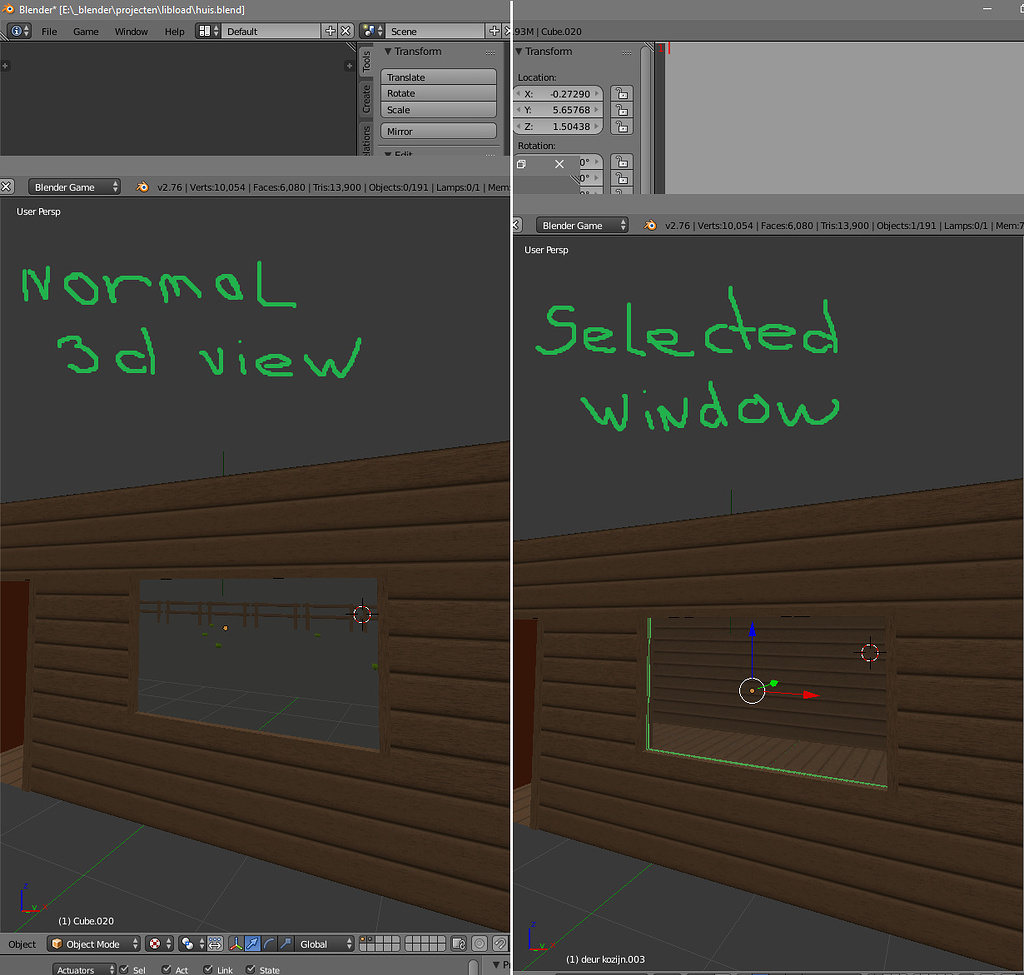 3d view behind window render...bug? - Basics & Interface - Blender ...