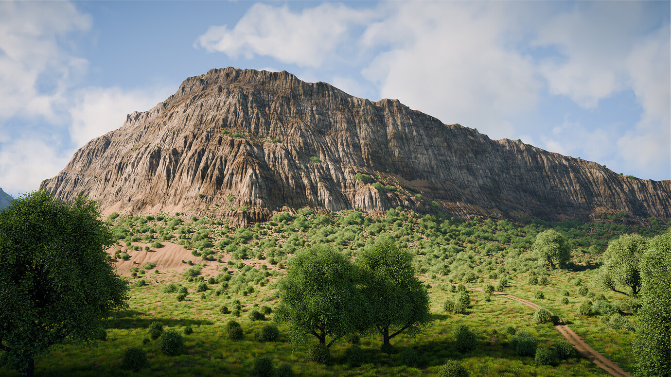 Procedural Grassy Landscape - Finished Projects - Blender Artists Community