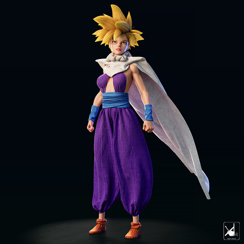 Saiyan_1_Render_2