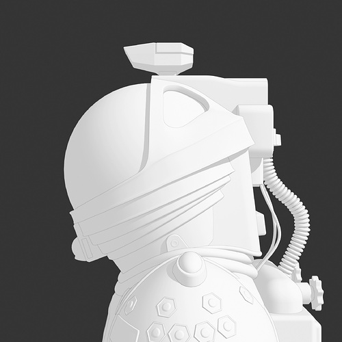 Alien 1979 inspired spacesuit helmet - Finished Projects - Blender ...
