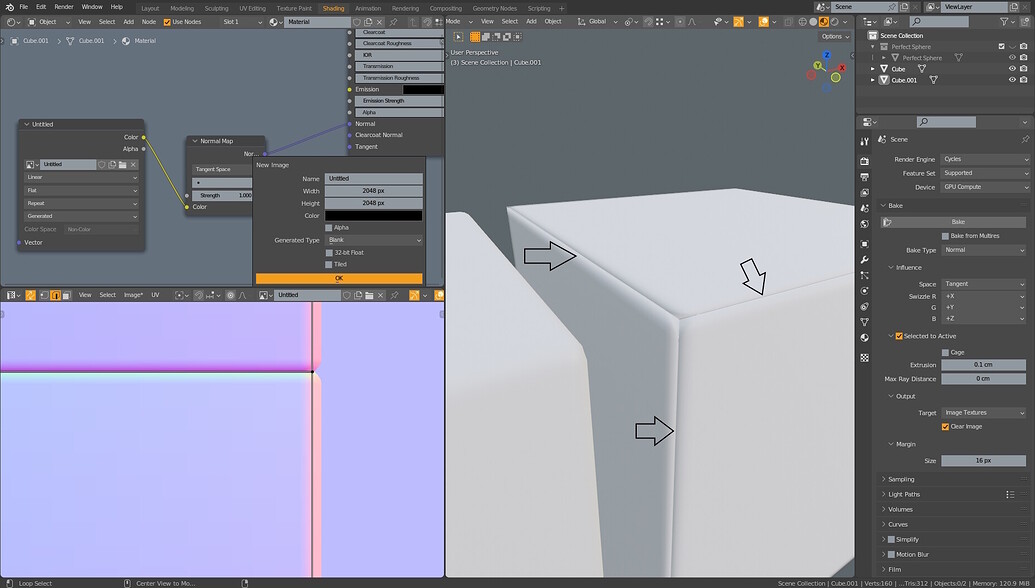 High to low normal baking - Materials and Textures - Blender Artists ...