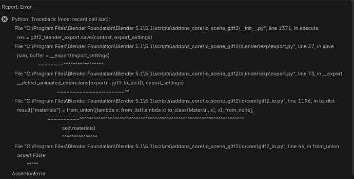 glb export