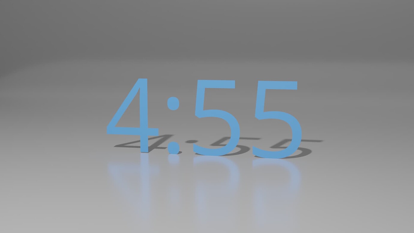 Geometry Nodes countdown timer (blue) - Animations - Blender Artists ...