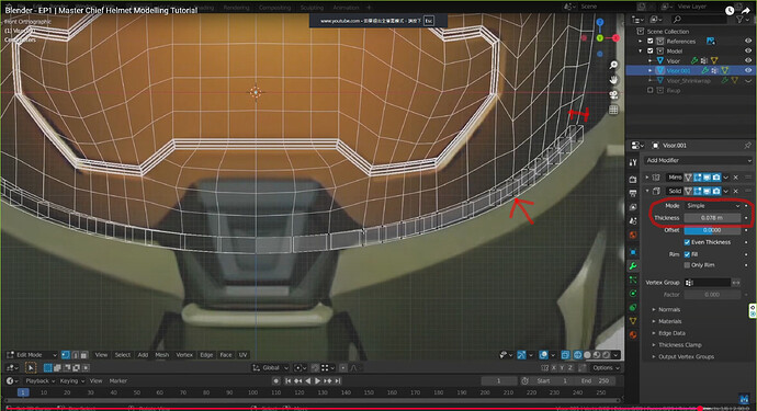 The setting of Solidify modifier - Modeling - Blender Artists Community