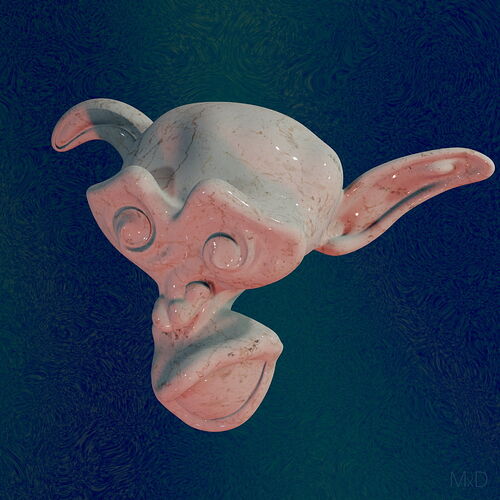 Karika_HEAD-sculpt-008_Distorted Suzanne_MxD