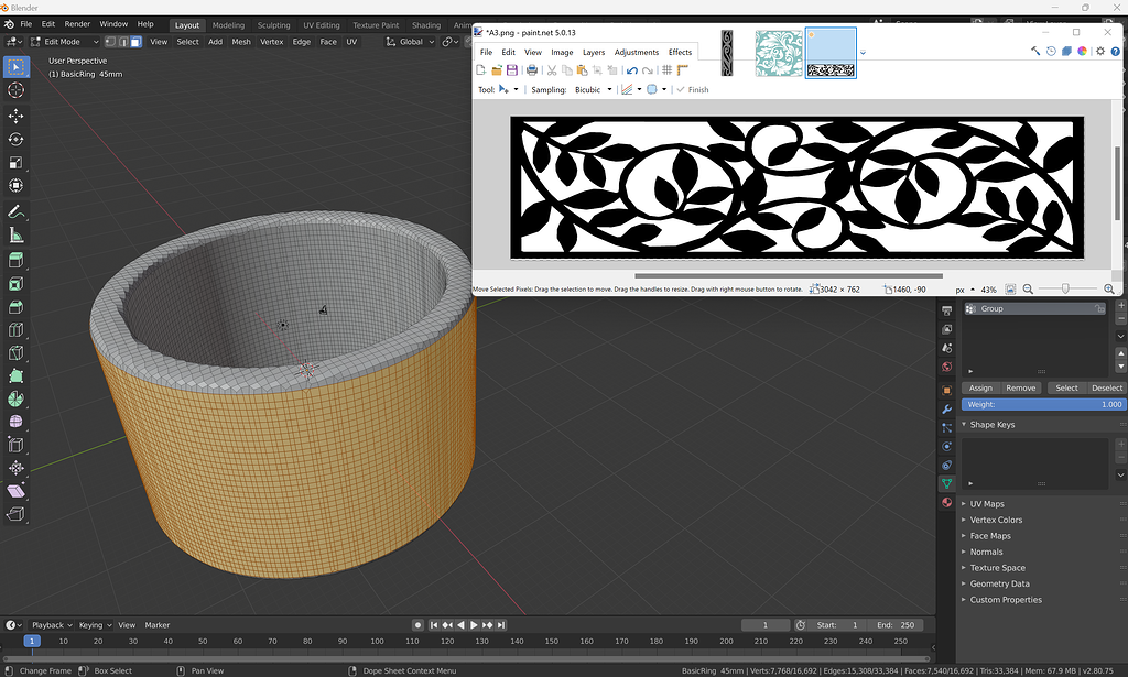 UV Map for Displacement Modifier - Materials and Textures - Blender ...